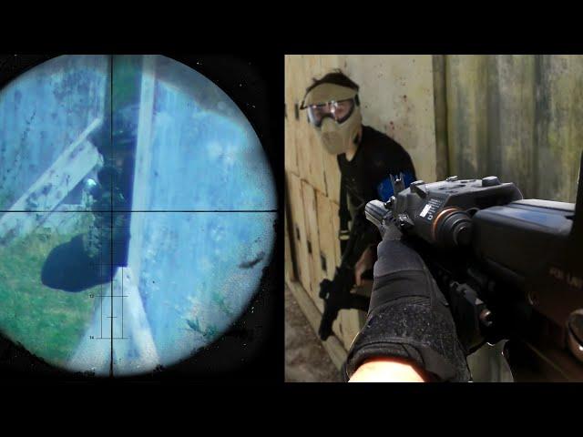 Scaring Players with a Airsoft GAS POWERED M4