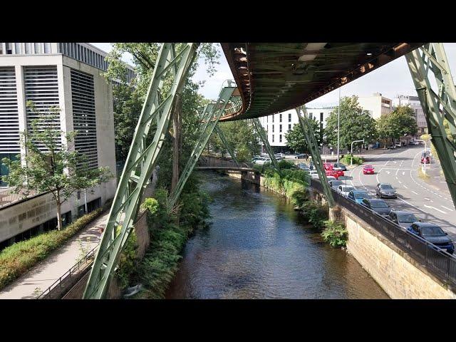 Schwebebahn Wuppertal | Fahrt Vohwinkel - Landgericht | 16.08.24