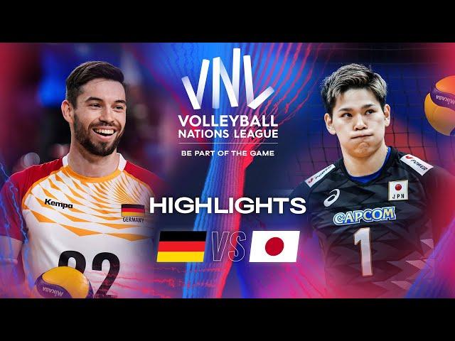  GER vs.  JPN - Highlights | Week 2 | Men's VNL 2024