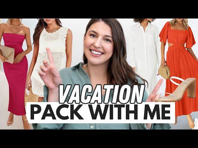 Pack with me for Vacation  Cancun & Caribbean Cruise