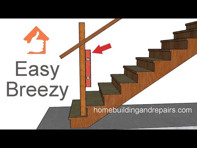 Easiest Method Possible To Measure Height Of Stairway Guardrail - Building Codes