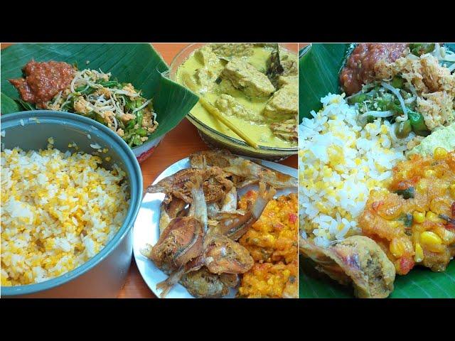 RESEP NASI JAGUNG JAWA TIMUR KOMPLIT DENGAN LAUKNYA