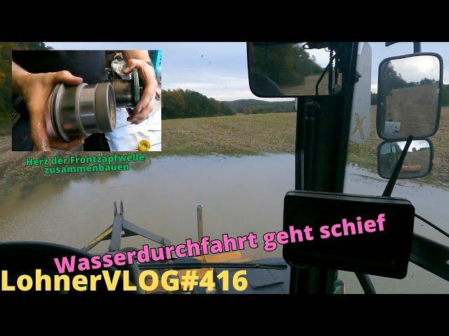 LohnerVLOG#416 Fendt 926, Frontzapfwelle montieren I Kaminholz Transport I Xylon mit LS-Steuergerät