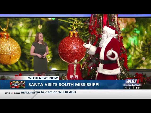 Santa Claus visits South Mississippi