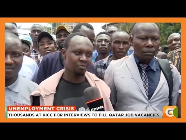 Thousands at KICC for interviews to fill Qatar job vacancies