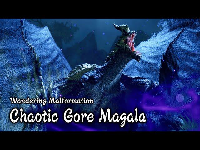 Chaotic Gore Magala Monster Hunter Sunbreak Intro/Ecology Cutscene