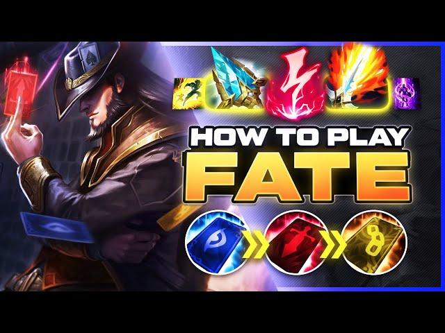 HOW TO PLAY TWISTED FATE SEASON 14 | NEW Build & Runes | Season 14 TF Guide | League of Legends