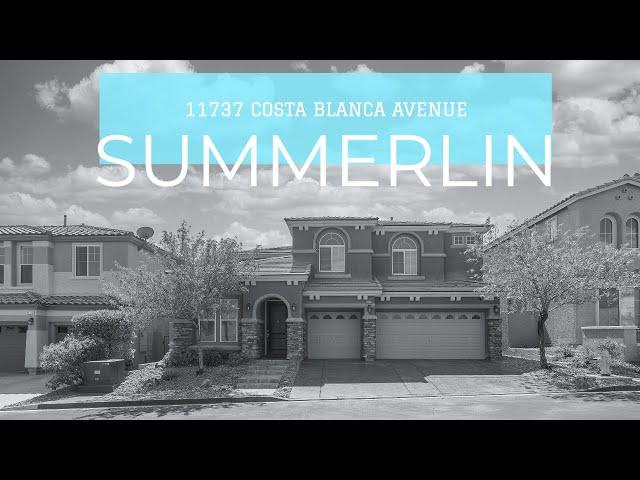 11737 Costa Blanca Avenue, Las Vegas, NV 89138