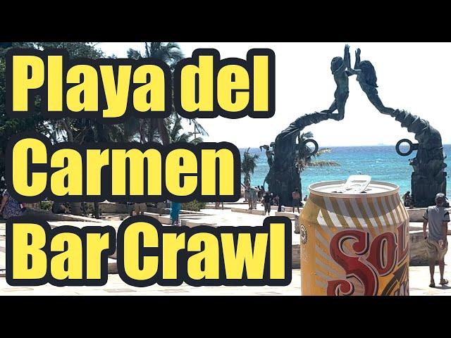 10 CHEAPEST Bars in Playa del Carmen Mexico for $2 Drinks