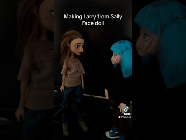 Custom Sally Face Larry Doll #sallyface #ooakdoll #customdoll #sallyfaceart