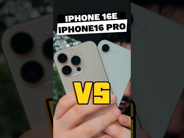 iPhone 16e vs 16 Pro – Which Selfie Camera Wins? 