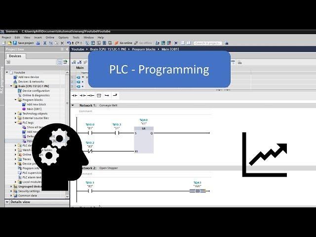 TIA Portal: PLC Programming (Beginner Intro)