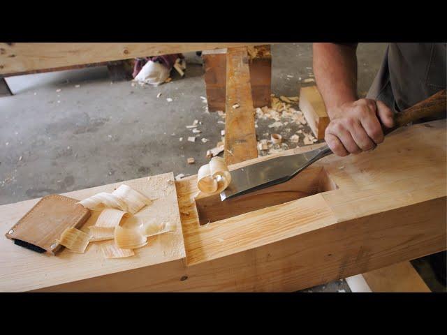 Hand Tools For Timber Framing Pt.3 - Chisels & Slicks