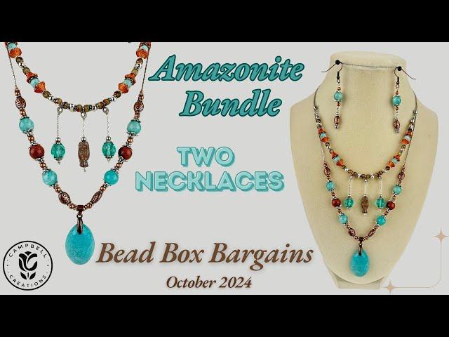 Bead Box Bargains - Amazonite Bundle Necklaces! October 2024