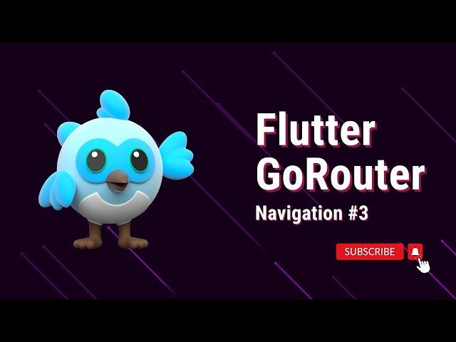 GoRouter in Flutter: #3 Navigation (Arabic)