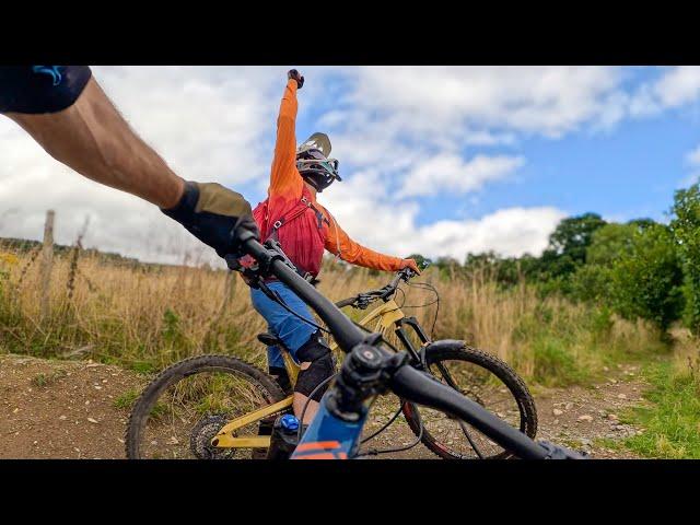 I CANNOT let him beat me like this! | Mountain Biking Scotland