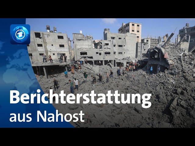 Schwierige Berichterstattung aus Nahost