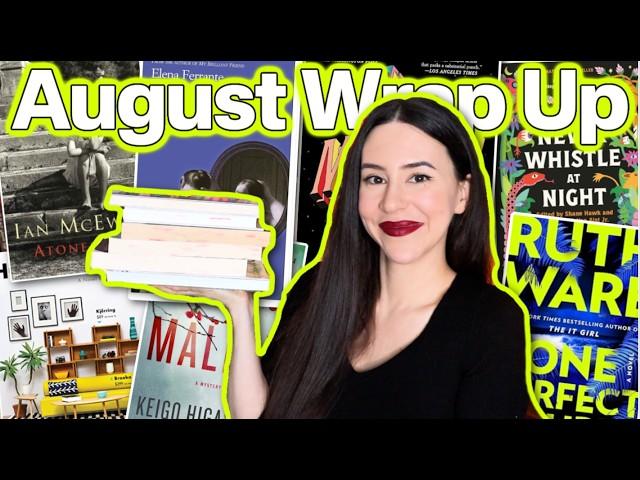 1 Month, 10 Book Reviews! || August Wrap Up 2024