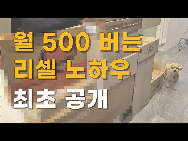 집에서 월 500만 버는 리셀 부업 노하우 최초 공개