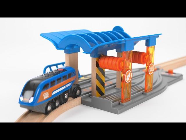 BRIO World - 33975 Smart Tech Sound Train Service Station