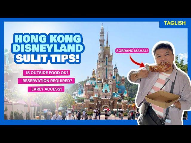 Top 7 Hong Kong Disneyland SULIT Tips • The Poor Traveler