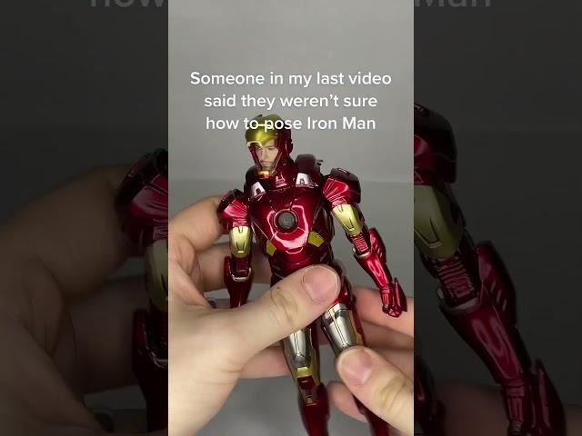 ZD Toys Iron Man Mark 7 with removable faceplate #marvel #ironman #zdtoys #figure #actionfigures