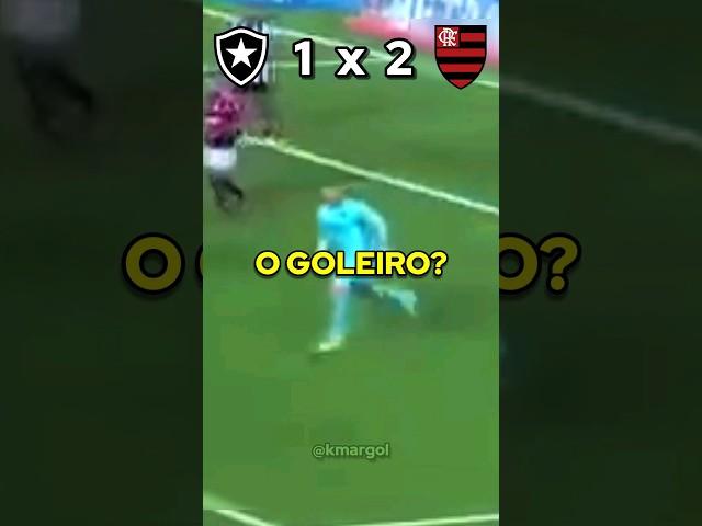 A gente tem um goleiro! #flamengo #botafogo #engraçado #futebol