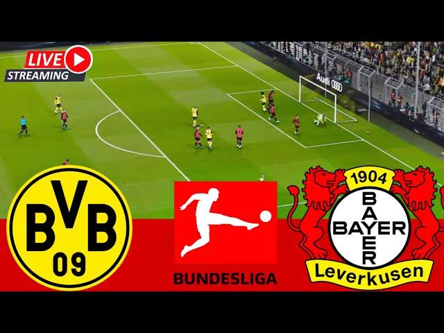 DORTMUND VS LEVERKUSEN [LIVE] | BUNDESLIGA 24/25 Full Match Streaming Video PES 2021