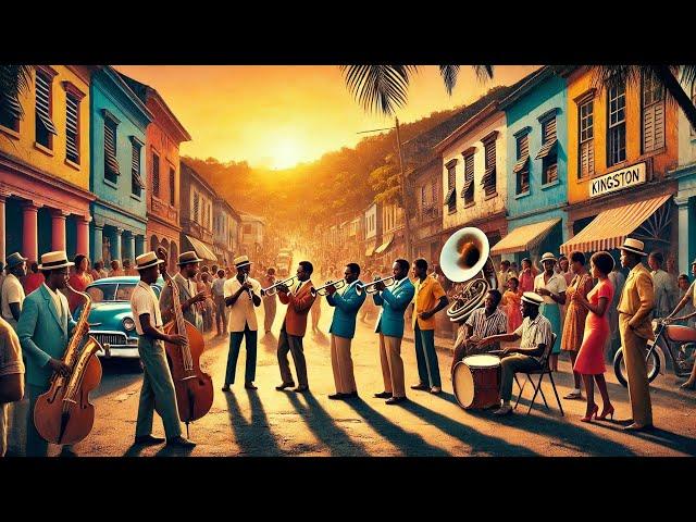 1960s Kingston Ska Groove | Brass Rhythms & Caribbean Vibes