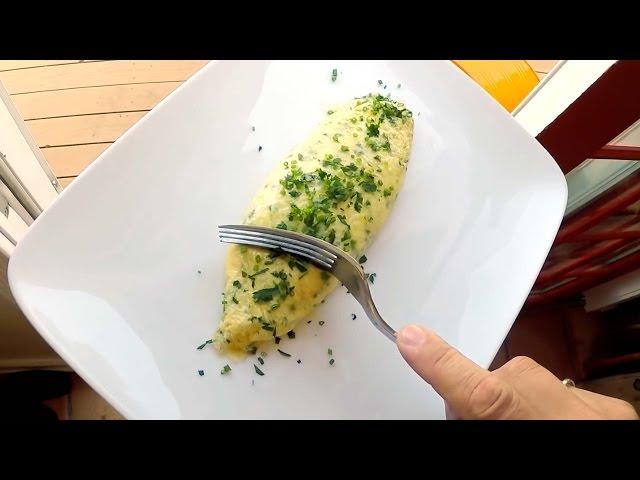 First Person French Omelette