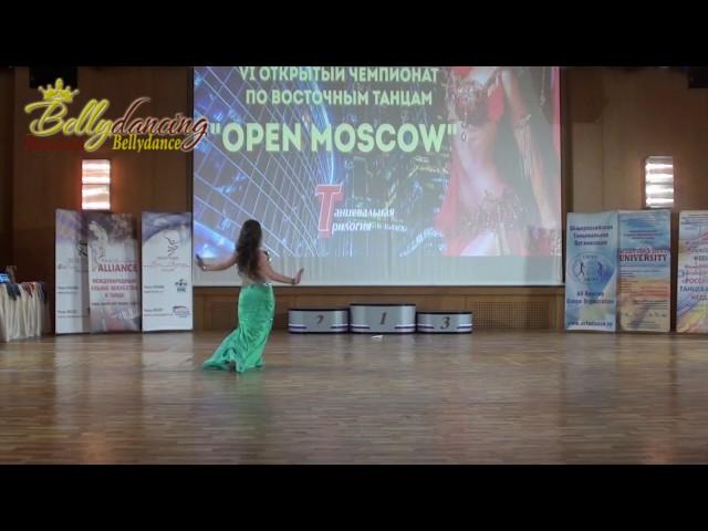 Яна Обухова. Open Moscow Bellydance 2017