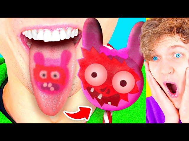 CRAZIEST SPRUNKI ART VIDEOS EVER! (LANKYBOX REACTION!)