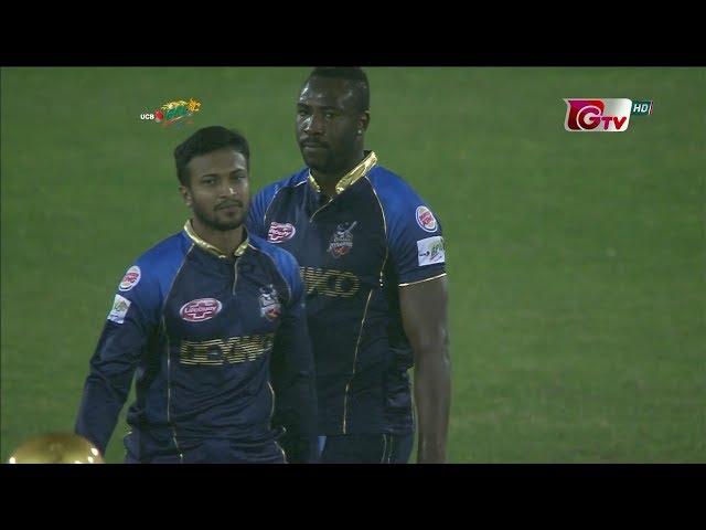 Shakib Al Hasan's 4 Wickets Against Chittagong Vikings | 24th Match | Edition 6 | BPL 2019