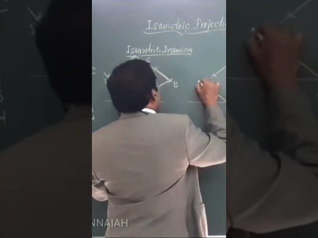 Difference between Isometric Projection and Isometric Drawing/ Engineering / Engineering Drawing