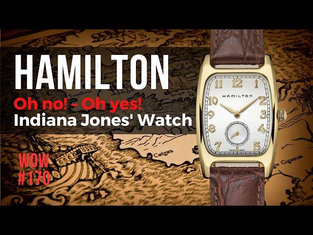 Indiana Jones' Watch! Hamilton American Classic Boulton Quartz // Watch of the Week. Review #170