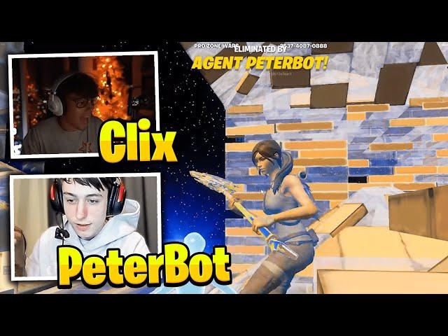 Clix, Veno VS PeterBot, Pollo in 2v2 Zone Wars