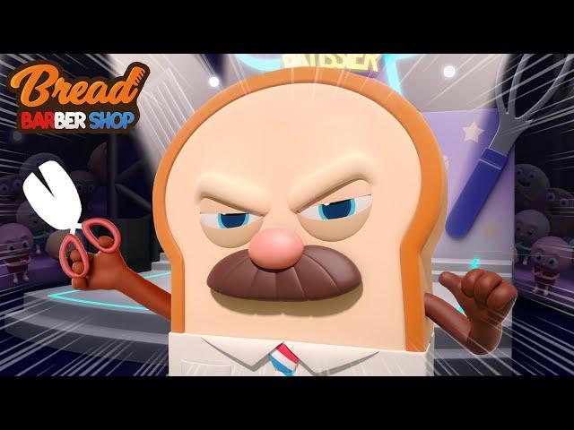 BreadBarbershop3 | Bread, God of Haircuts | english /animation/dessert