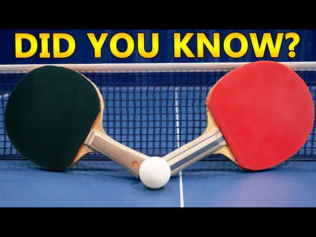 Things You Didn't Know About Table Tennis