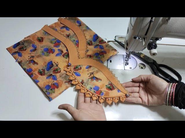 Popular & Stylish  Neck Design 2025 | Pakistani Gala Design Cutting And Stitching