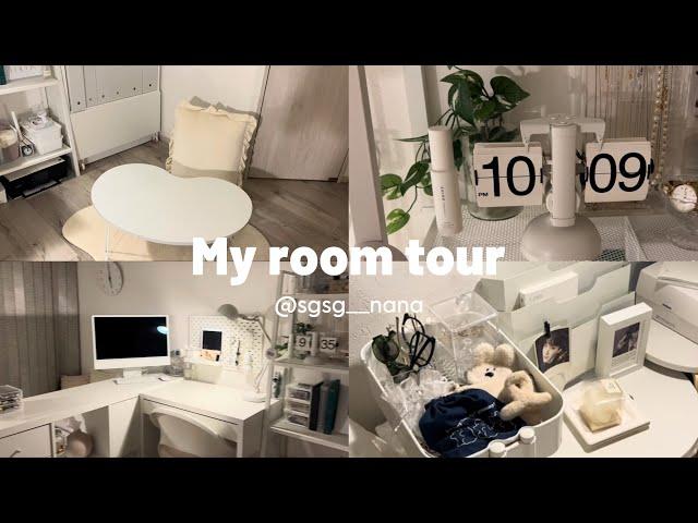 【Room tour】大学生の7畳シンプルな一人部屋紹介*