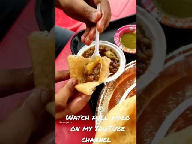 best chole bhature in jaipur food xplorer indian street food #short #shorts #ytshorts #youtubeshorts