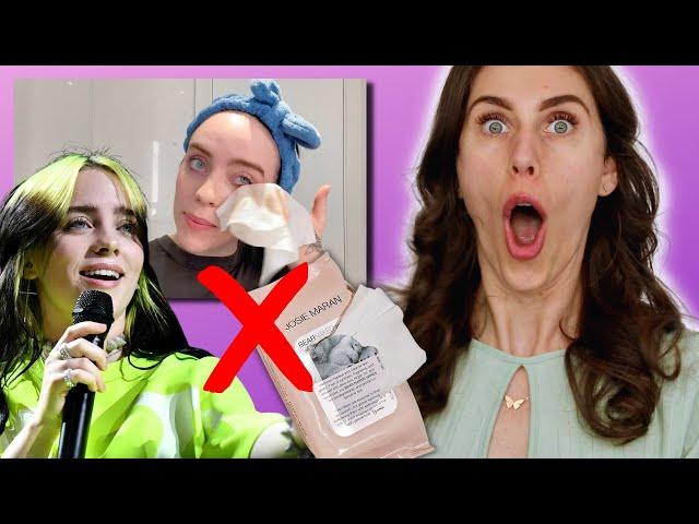 Esthetician Reacts to Billie Eilish’s PICKING Skincare Routine