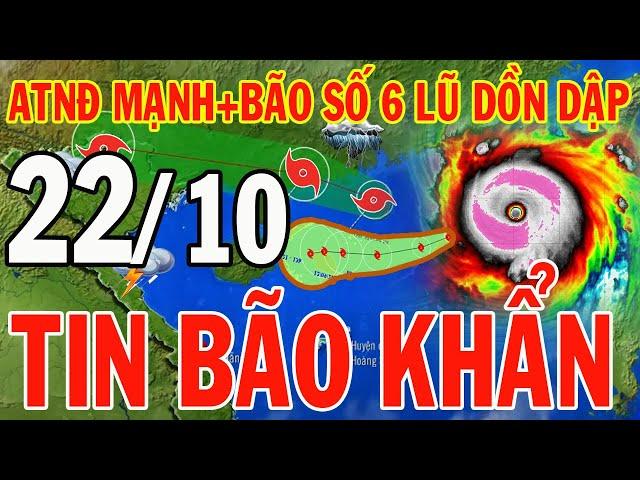 Dự báo thời tiết hôm nay và ngày mai 22/10/2024 | Dự báo thời tiết trong 3 ngày tới