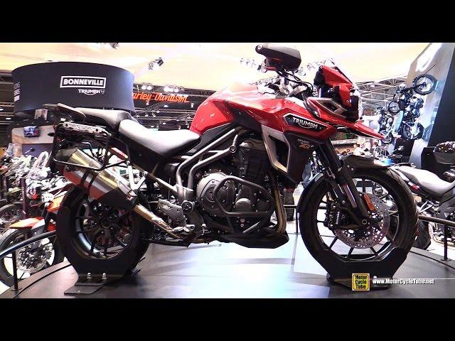 2016 Triumph Tiger Explorer XRT - Walkaround - 2015 Salon de la Moto Paris