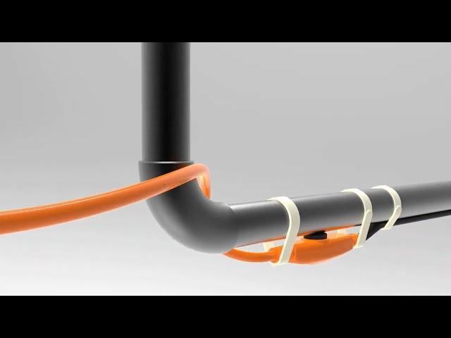 Pipe Heating Cable Installation - Protect Pipe from Freezing in Winter