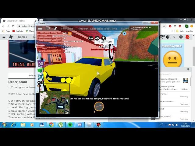 Friend got discord first time (jail break roblox)