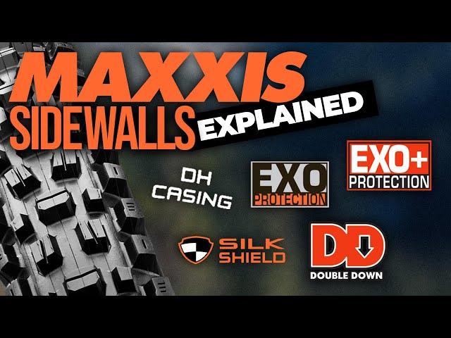 Maxxis Sidewalls Explained | EXO vs EXO+ vs DD vs DH