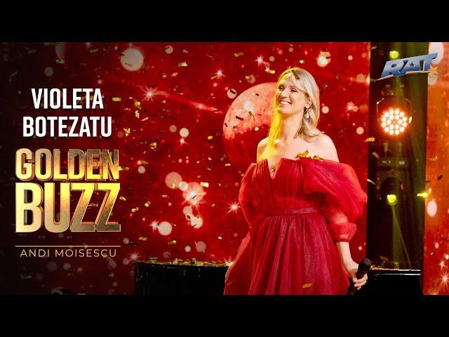 Cine este Violeta Botezatu, solista cu voce de aur #GoldenBuzz | Românii Au Talent S14