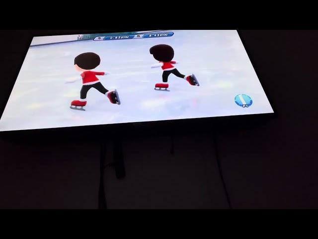 Mario & Sonic at the Sochi 2014 Olympic Winter Games - The Evil Miis Fail in Figure Skating Pairs