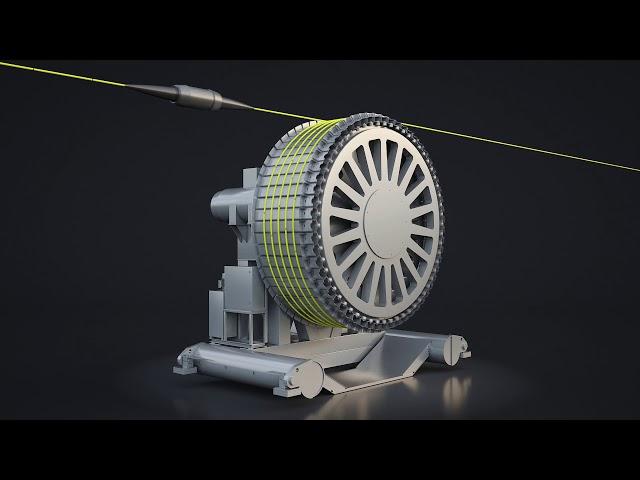 SMD Self Fleeting Cable Drum Demonstration